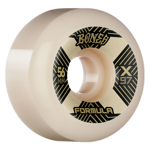 Bones - 56MM 97A Xcell V6 Wide-Cut X-Formula Skateboard Wheels