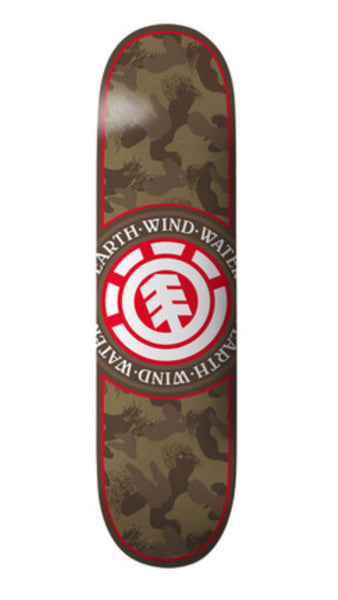 Element - 8.0" Expedition Seal Camo Skateboard Deck